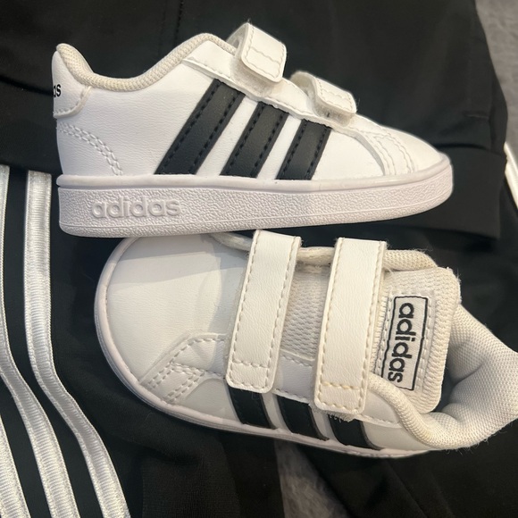 Adidas track outfit with adidas NEW shoes 6month old - Picture 3 of 8